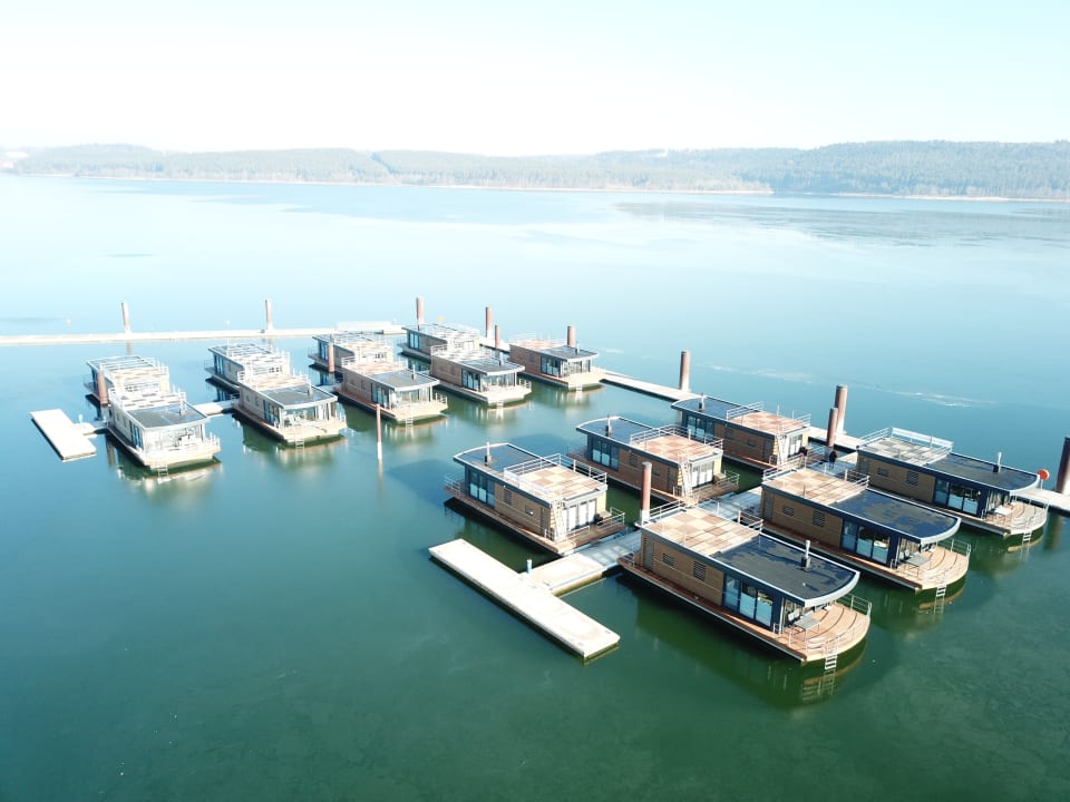 Außenansicht Floating Village Brombachsee