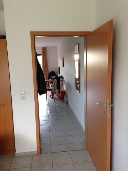 Blick vom Schlafzimmer zum Flur Hotel Mare Balticum