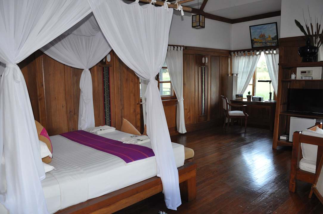Grosses und gemütliches Wohn-/Schlafzimmer Myanmar Treasure Resort - Inle Lake