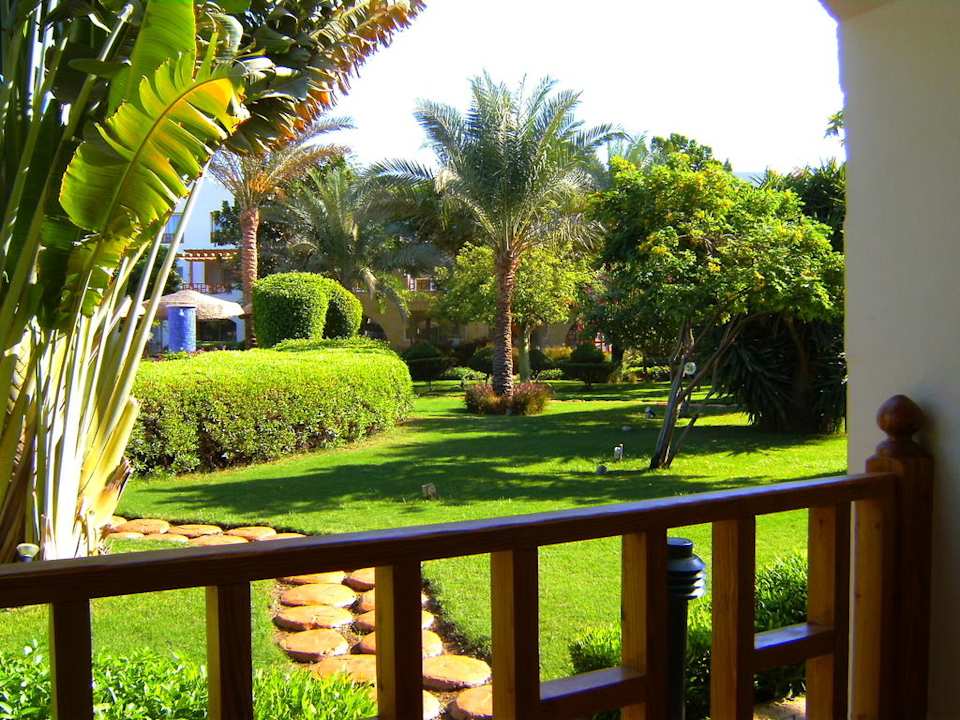 Ausblick vom Zimmer in den Garten Pickalbatros Royal Grand Resort - Sharm El Sheikh