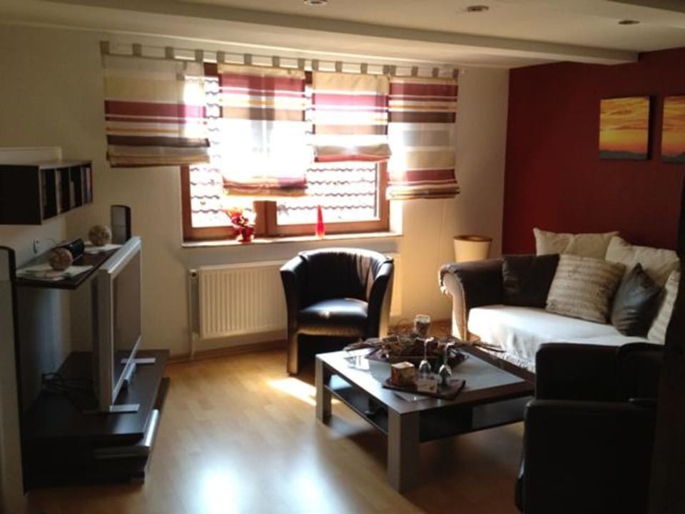 Wohnzimmer Ferienwohnung Puschel