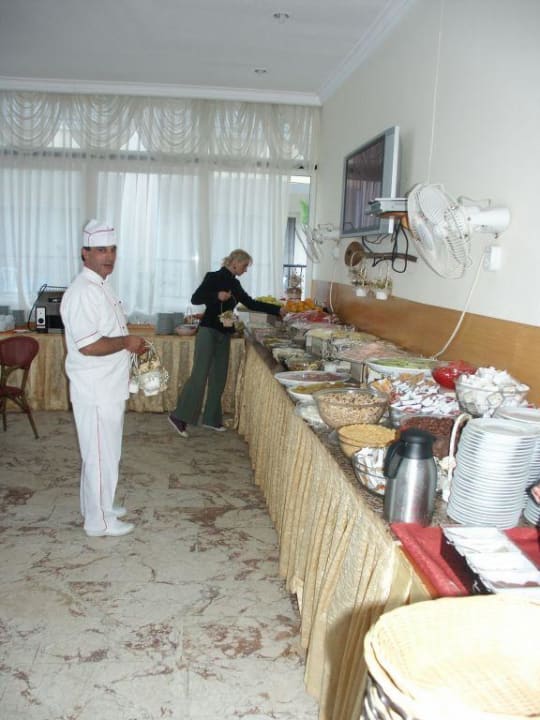 Das Frühstücksbuffet Sayanora Hotel