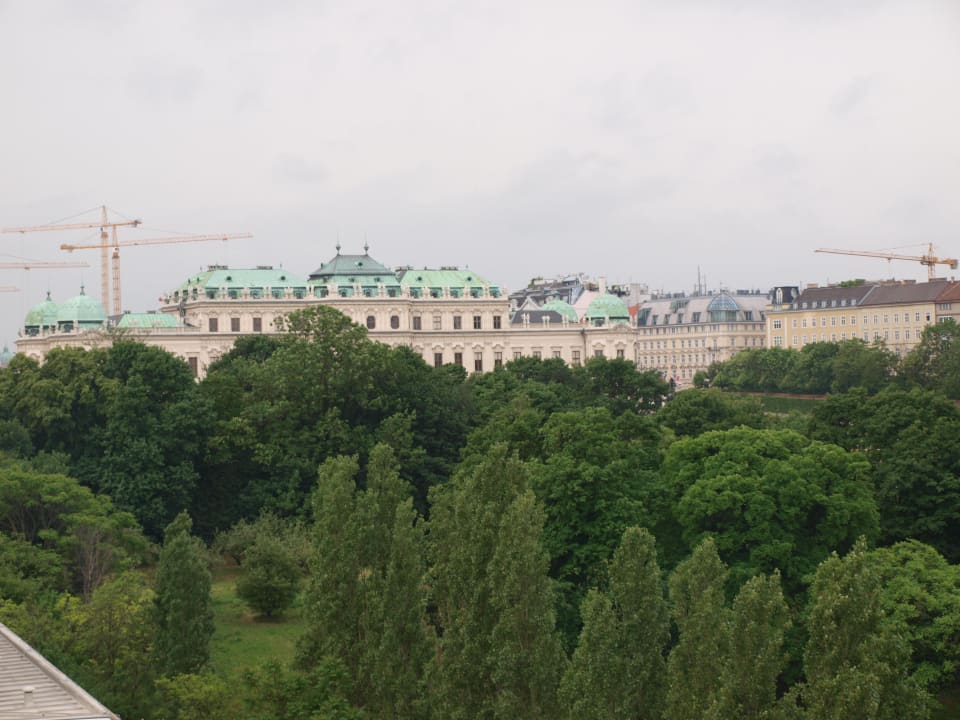 Ausblick vom Zimmer Lindner Hotel Vienna Am Belvedere, part of JdV by Hyatt