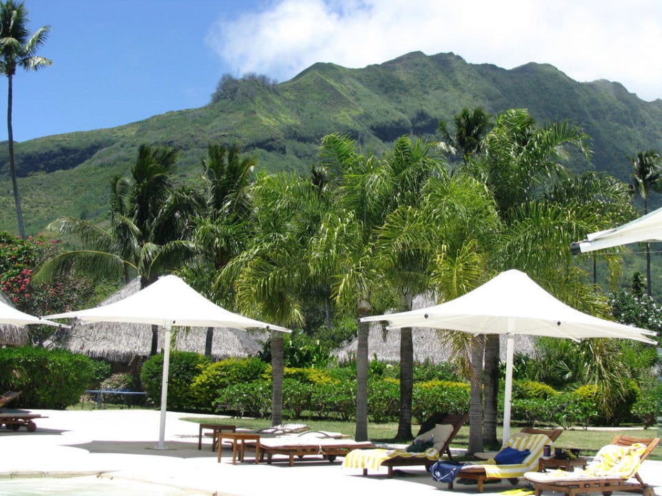 Poolanlage mit toller Kulisse Manava Beach Resort & Spa Moorea
