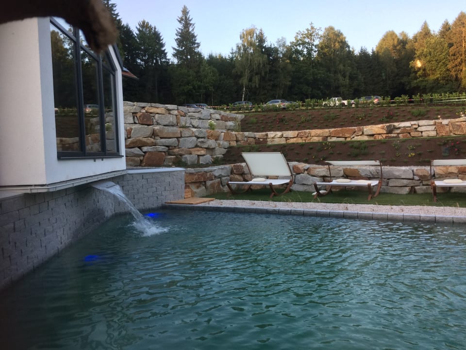 Pool im Saunabereich ULRICHSHOF Nature · Family · Design