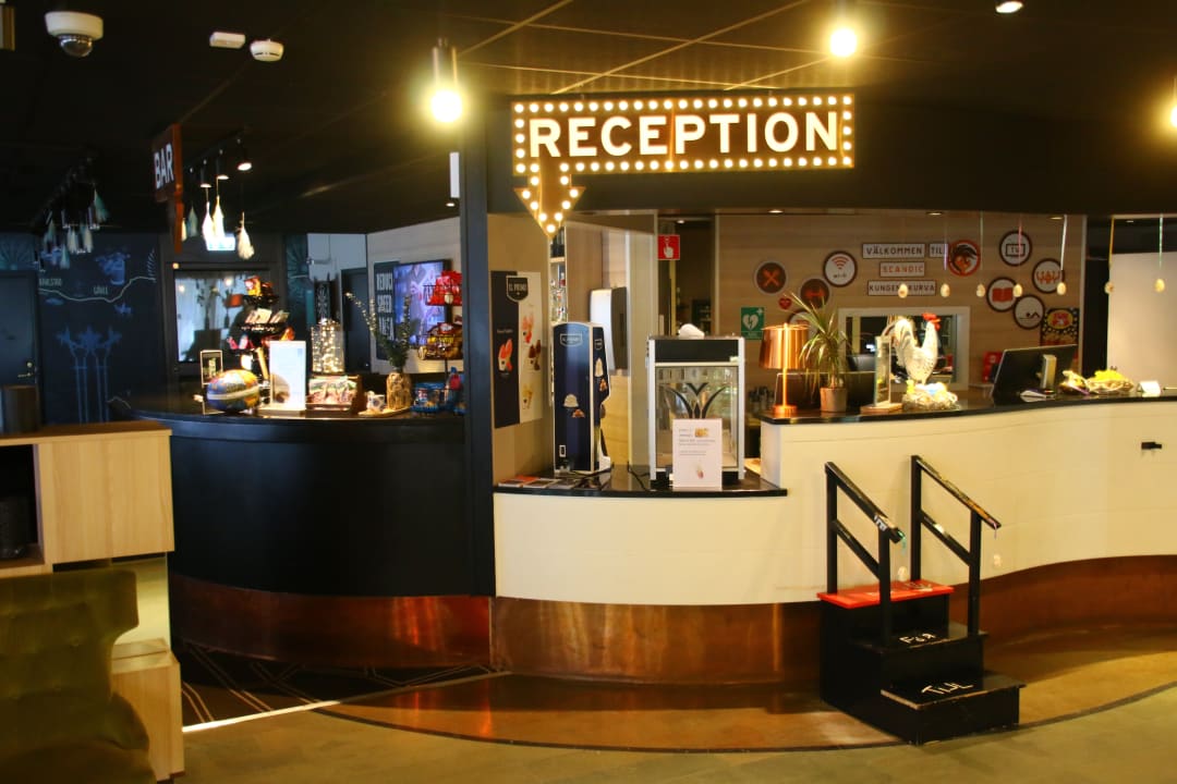 Lobby Hotel Scandic Kungens Kurva Stockholm