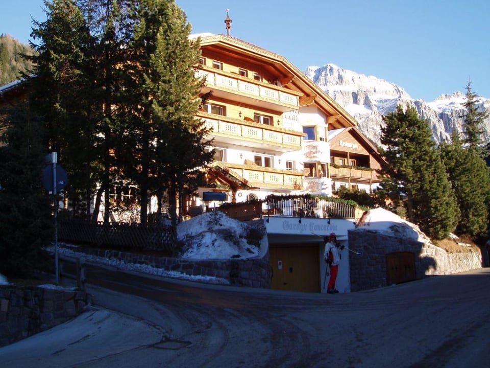 Hotel von der Straße aus Hotel Garni Concordia
