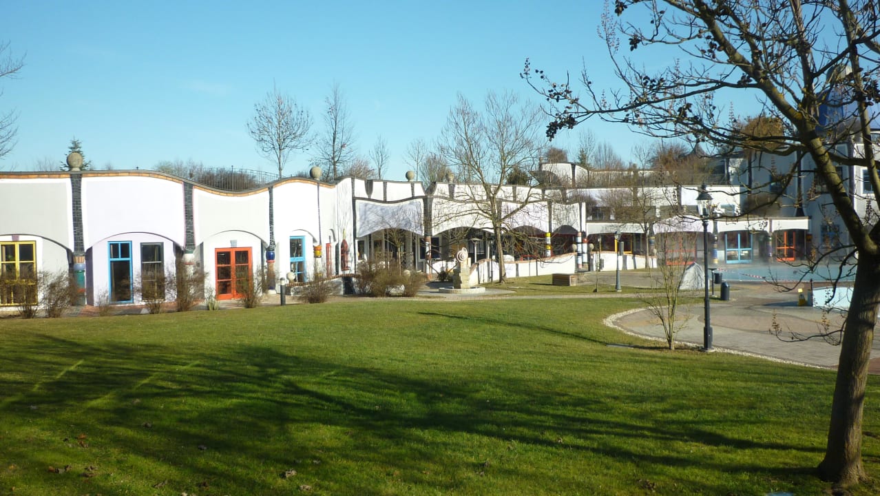 Innenhof Rogner Bad Blumau