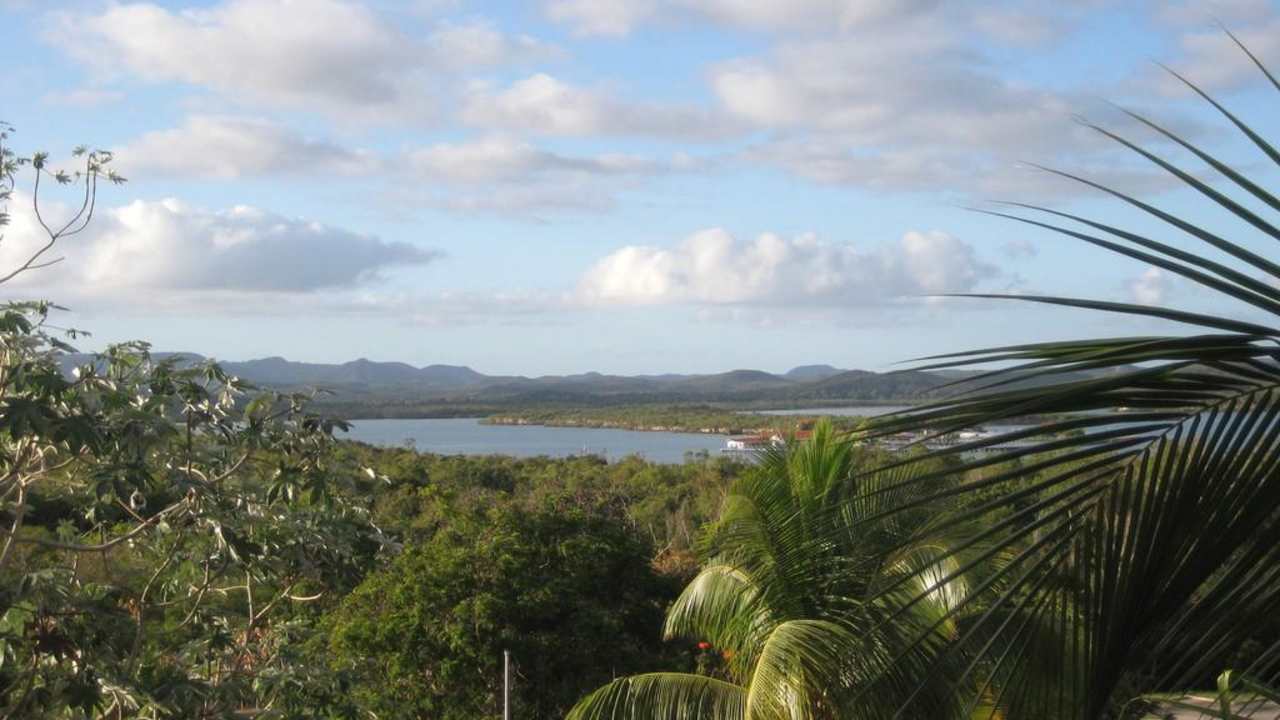 Blick vom Balkon in das Landesinnere Sol Rio De Luna y Mares