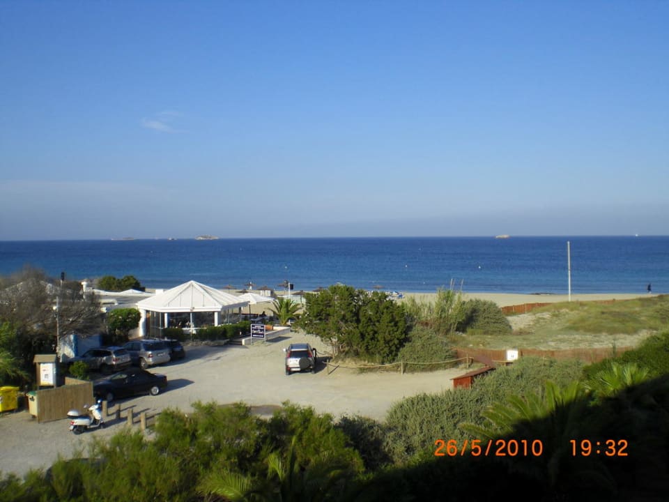 Blick vom Balkon des Zimmer 4231 Grand Palladium Select Palace Ibiza