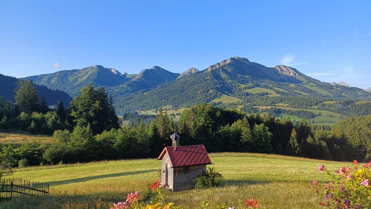 Außenansicht Bauernhof Haus Edelweiss