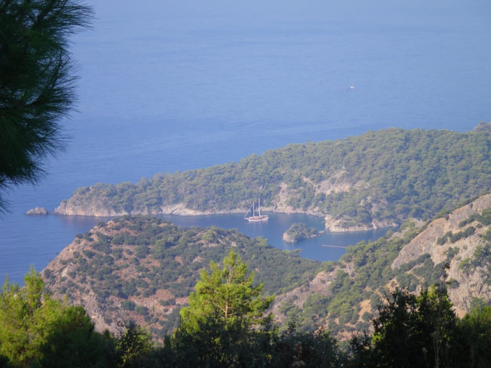 Ausblick von der Sunset-Bar Nr. 5 Montana Pine Resort