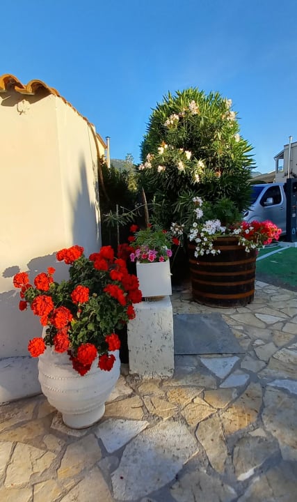 Gartenanlage Acharavi Beach Hotel