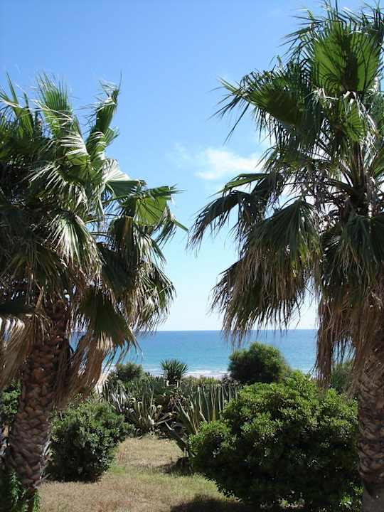 Kurz vor dem kleinen Weg zum Strand Fuerte Conil-Resort