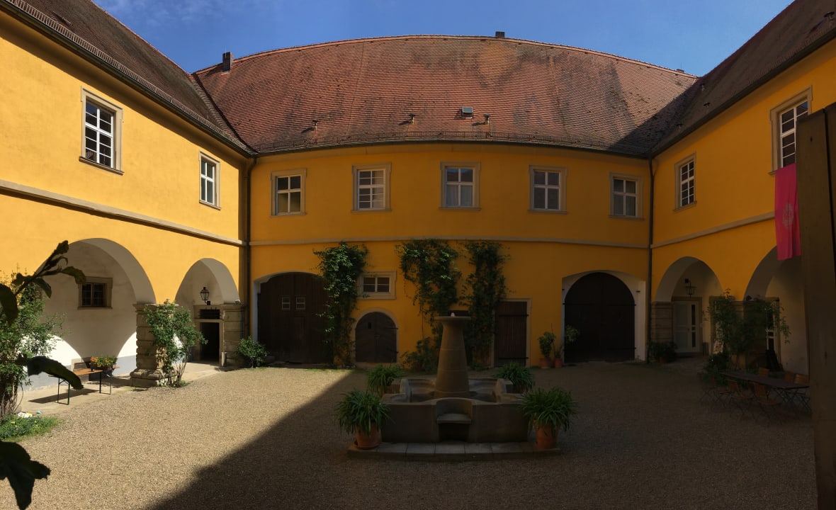 Ausblick Hotel Schloss Zeilitzheim