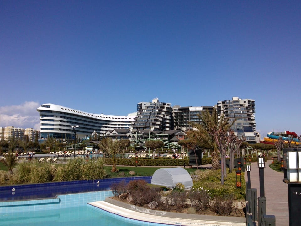Blick oberhalb der Strandbar Limak Lara Deluxe Hotel & Resort