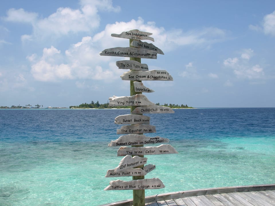 Ausblick Hotel Six Senses Laamu
