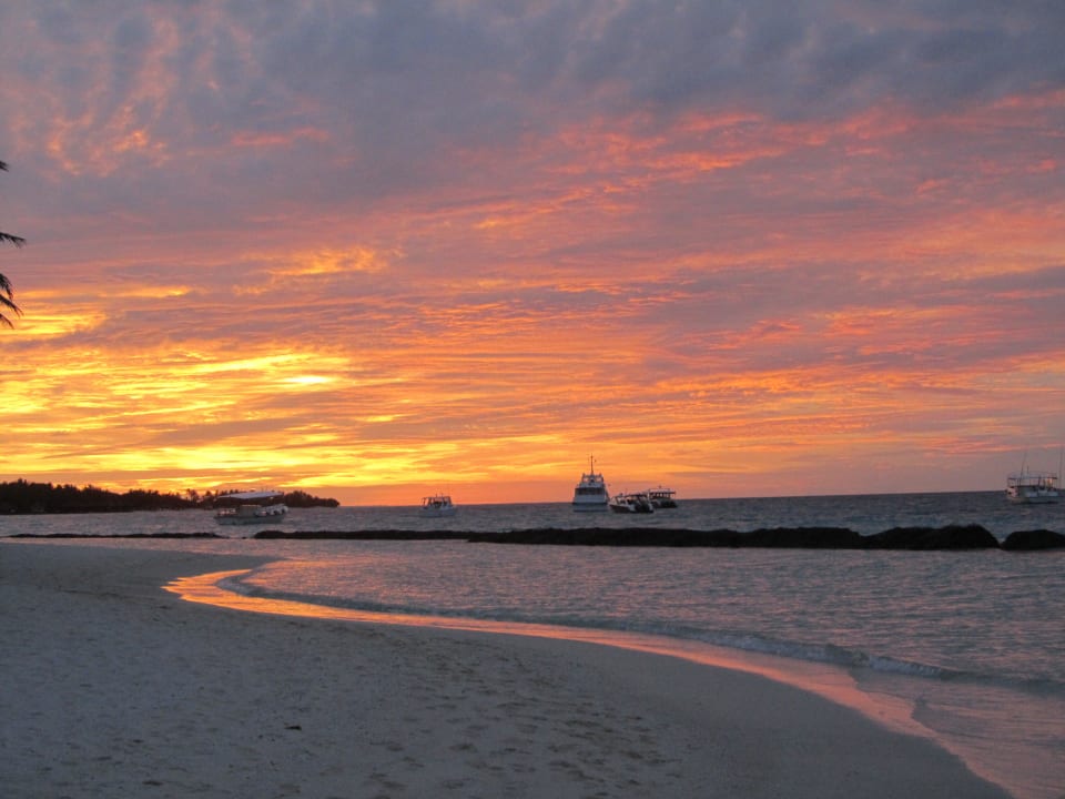 Sonnenuntergang Kuramathi Maldives