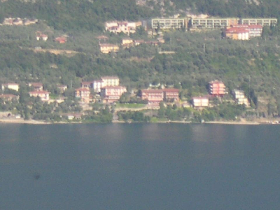 Blick vom Balkon Hotel Bazzanega