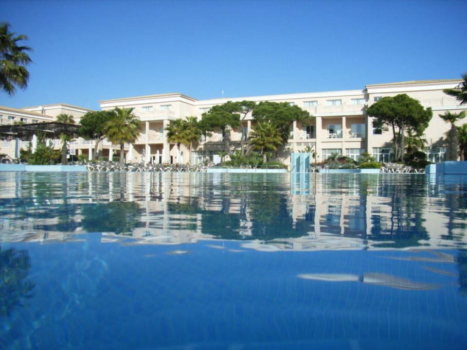 Hotelfront Seeseite über Pool Valentin Sancti Petri