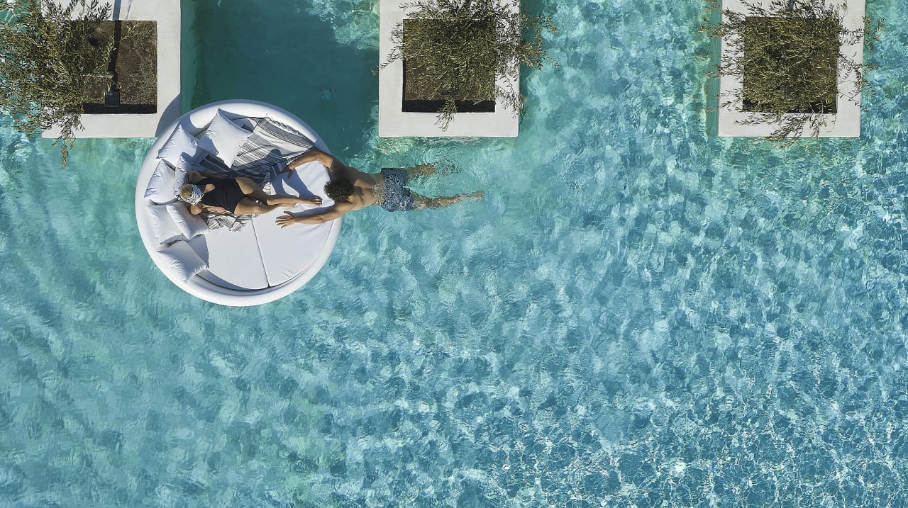 Pool Once in Mykonos - Designed for Adults