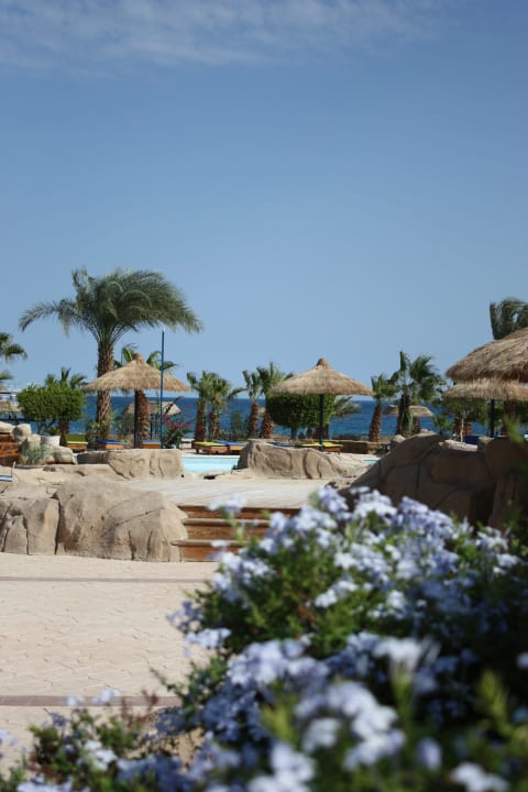 Weg zum Pool Lotus Bay Beach Resort