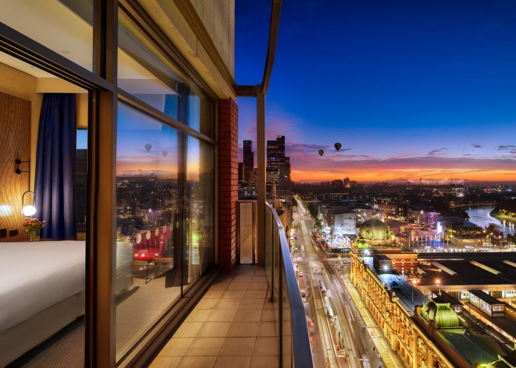 Zimmer DoubleTree by Hilton Hotel Melbourne - Flinders Street