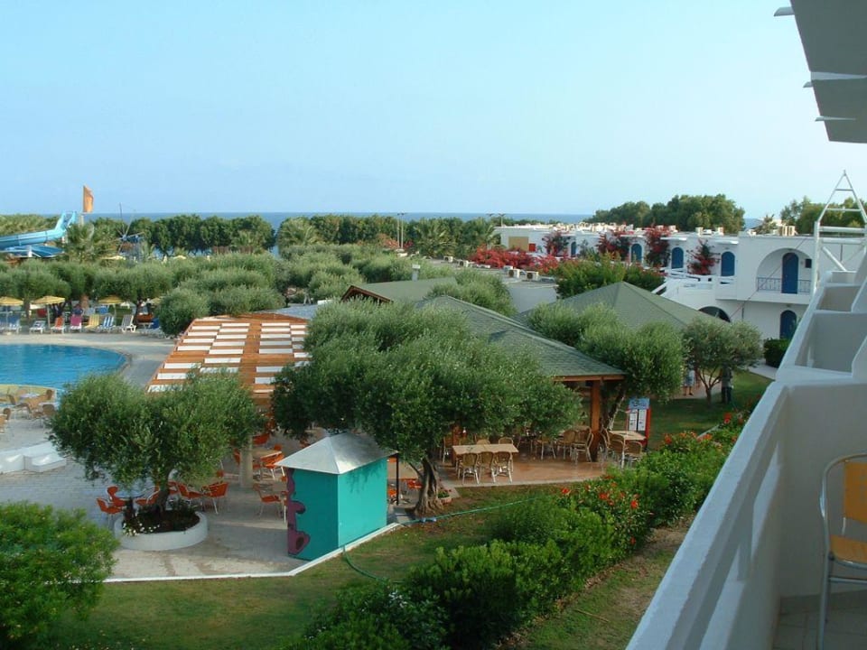 Die Grünanlage TUI KIDS CLUB Alex Beach