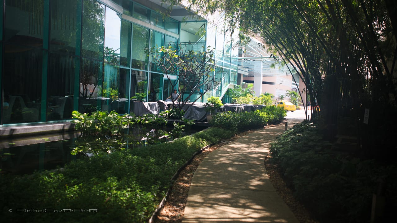 Gartenanlage Chatrium Hotel Riverside Bangkok