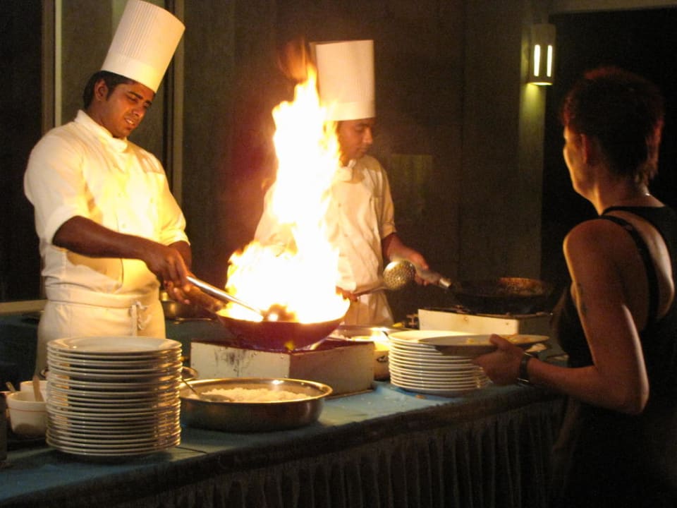 BBQ- Büffet Goldi Sands Hotel