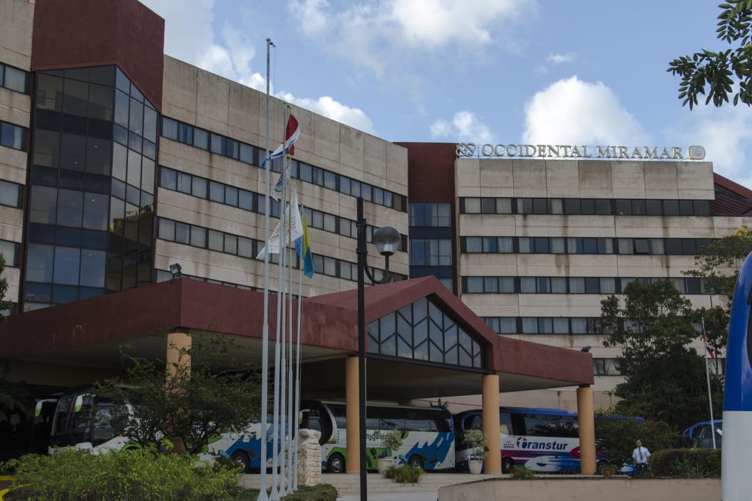 Vorderansicht des Hotels Memories Miramar Havana