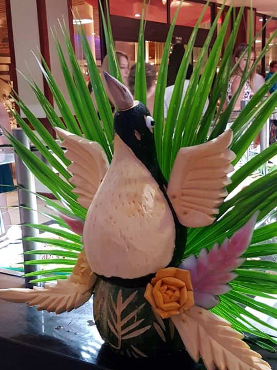 Deko aus Obst Grand Palladium Select Bávaro Resort & Spa