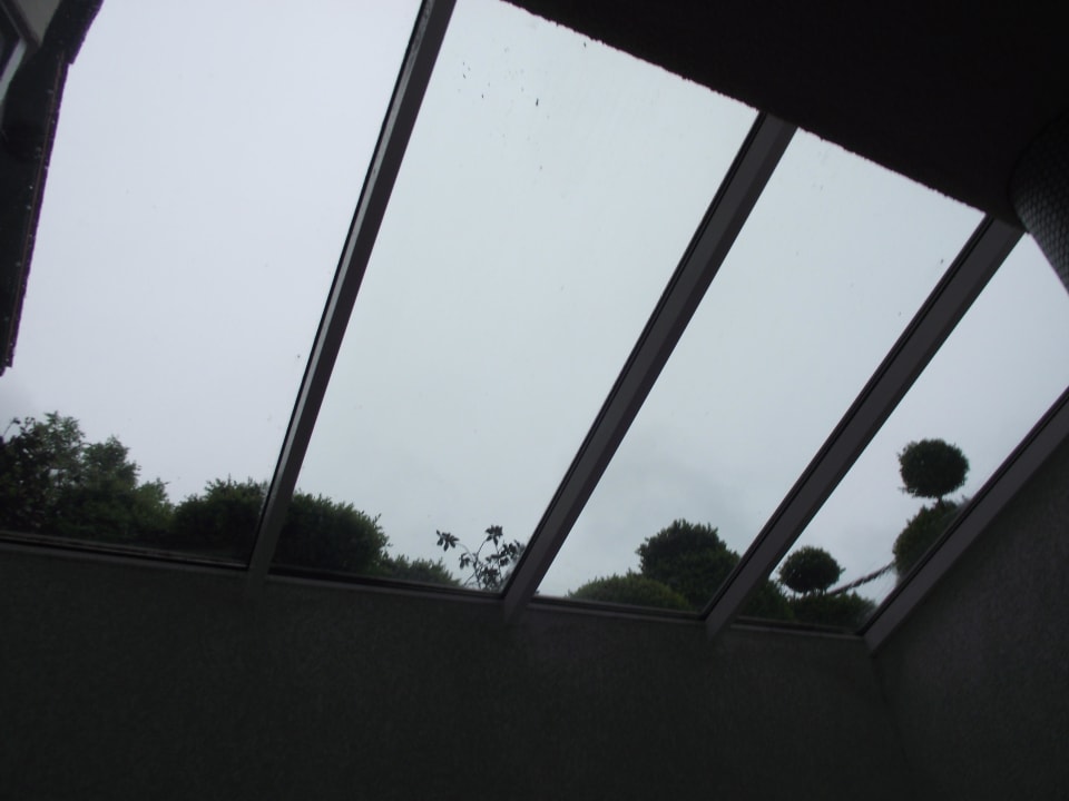 Dachfenster über den Liegen Hotel Waldkrug