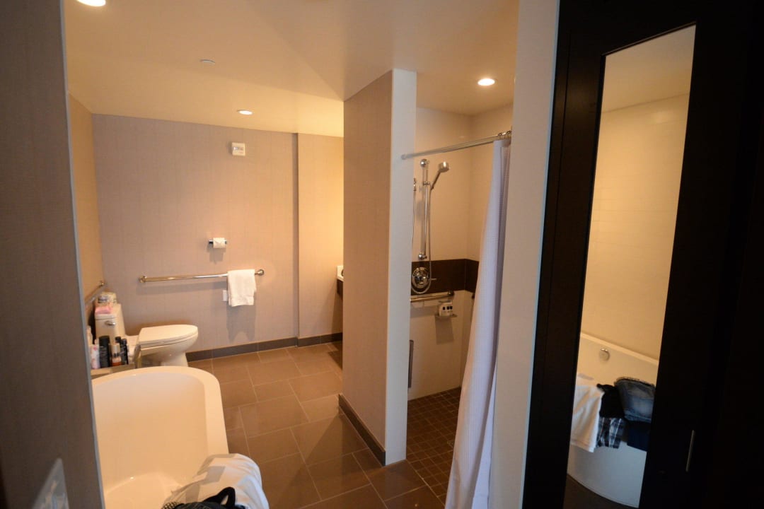 Bad mit Wanne Vdara Hotel & Spa at CityCenter Las Vegas