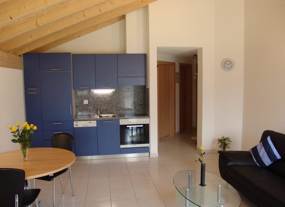 Küche/Wohnzimmer 2 1/2 Zimmerwohnung Ferienhaus Artemis