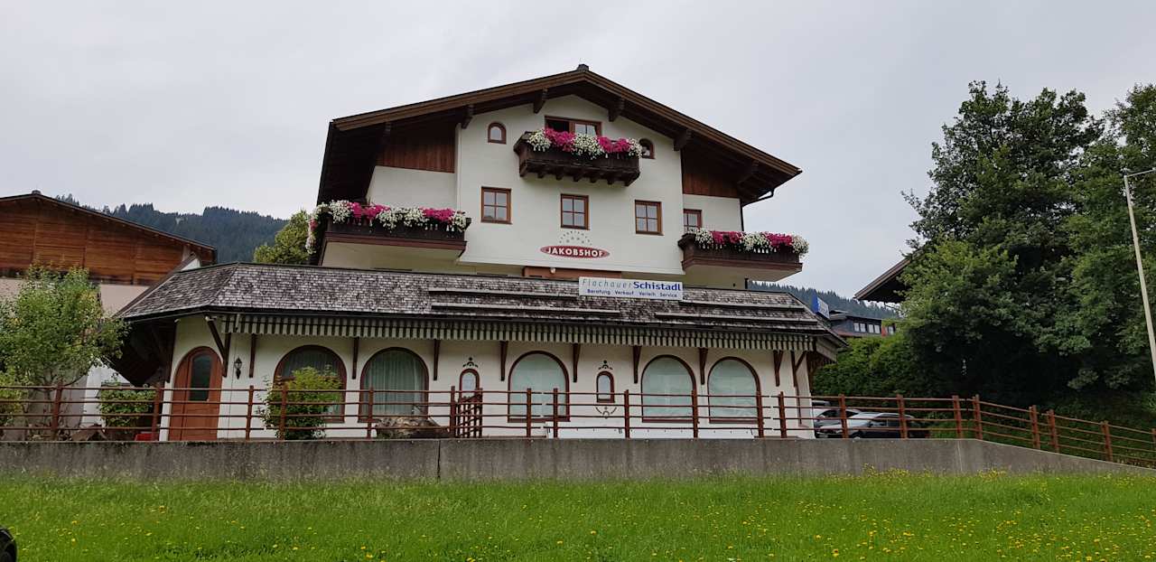 Außenansicht Apartments Jakobshof Flachau