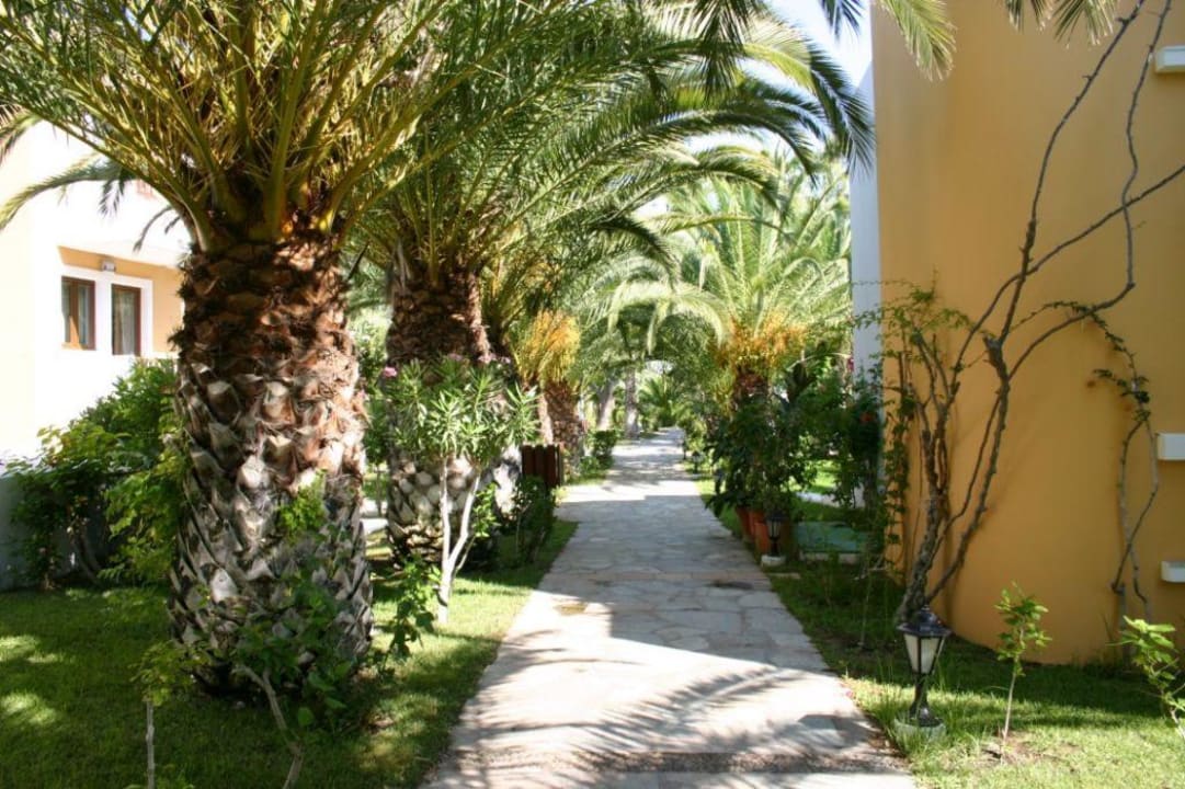 Gartenanlage im Marmari Beach Hotel Atlantica Marmari Beach