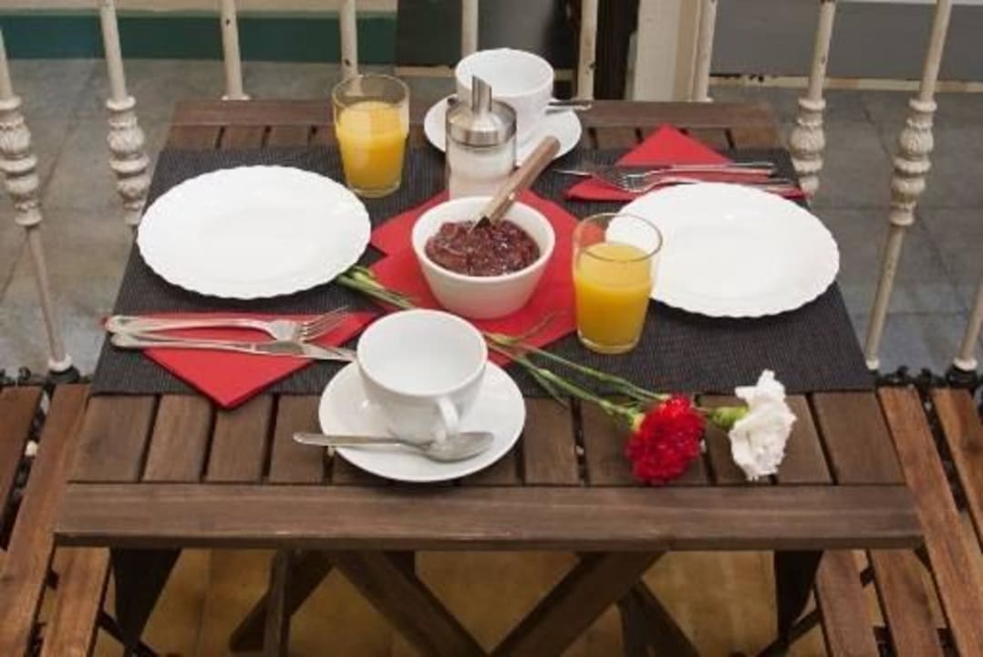 Breakfast every morning Pension Nuevo Pino