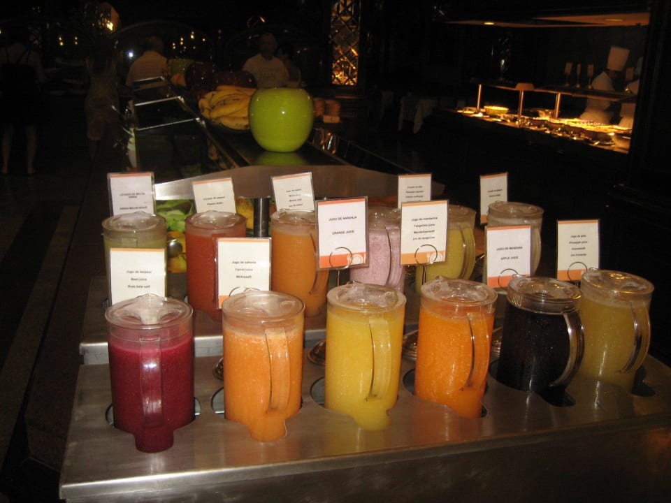 Frühstück - Getränkeauswahl Hotel Riu Palace Riviera Maya