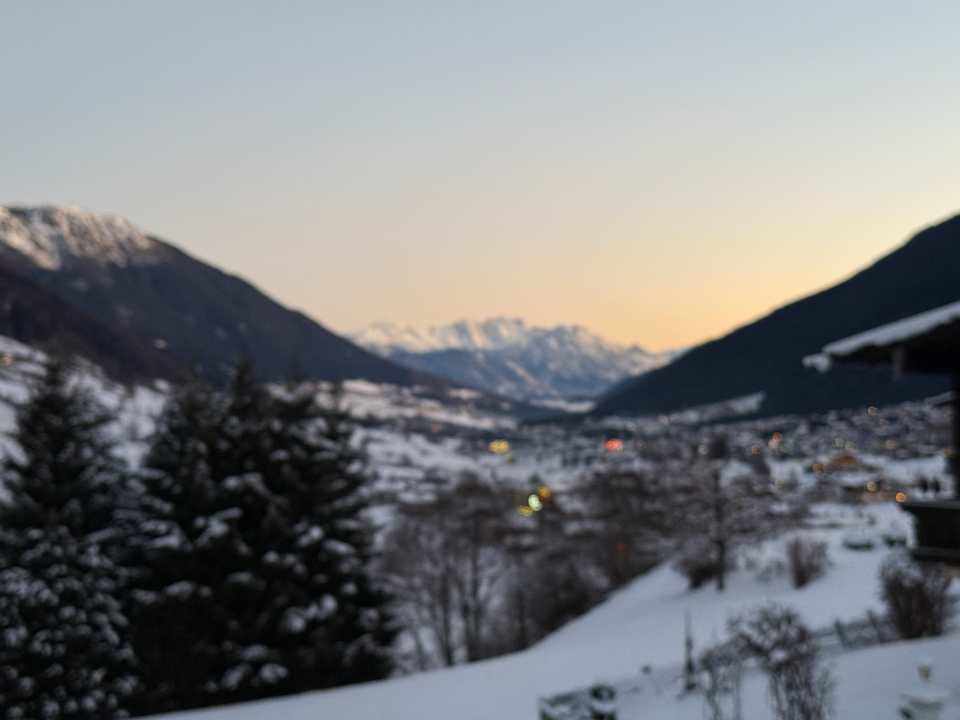 Ausblick Chalet Olympia