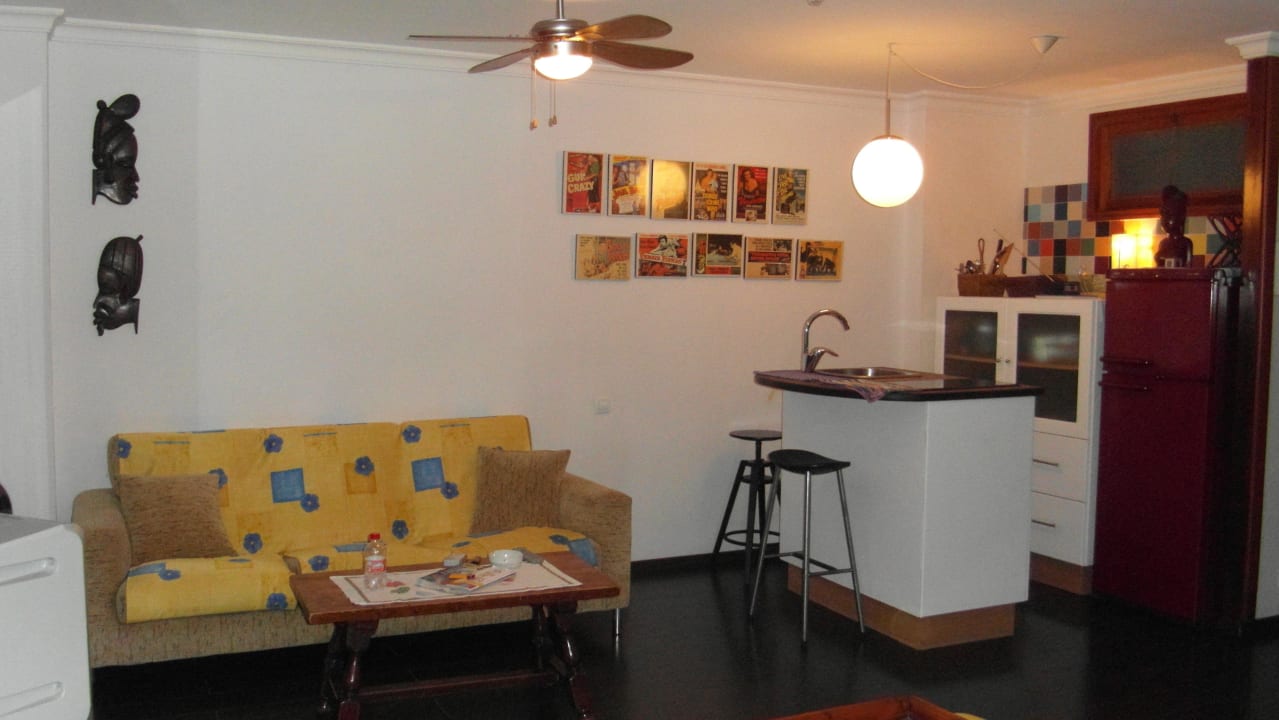 Küche und Zimmer Apartamentos Los Aguacates