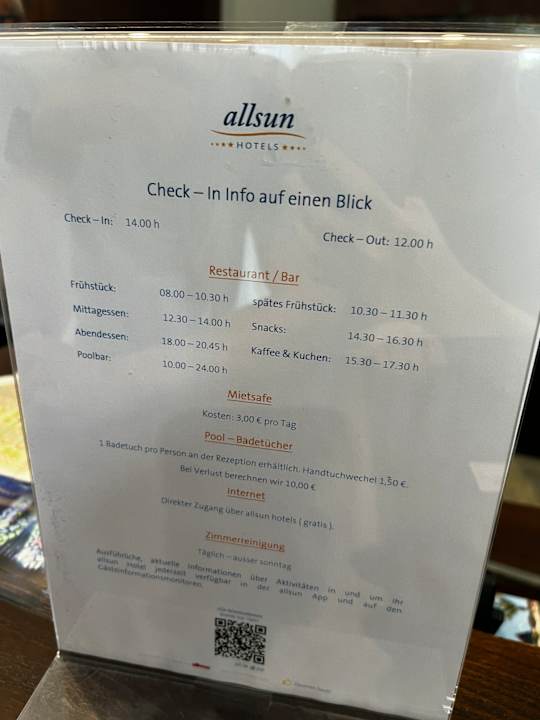 Sonstiges allsun Hotel Esplendido