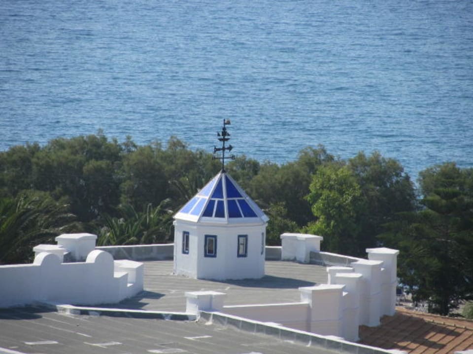 Ausblick vom Zimmer Lagas Aegean Village