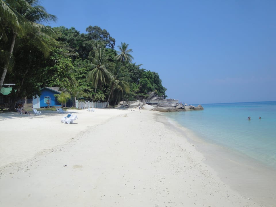 Strand entfernung ca. 300m. Mama's Chalet