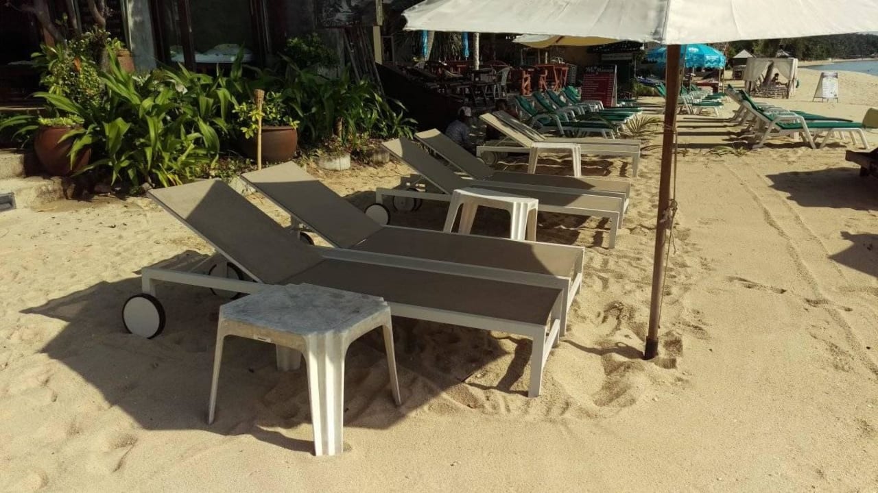 Neue Relaxliegen Samui Jasmine Resort