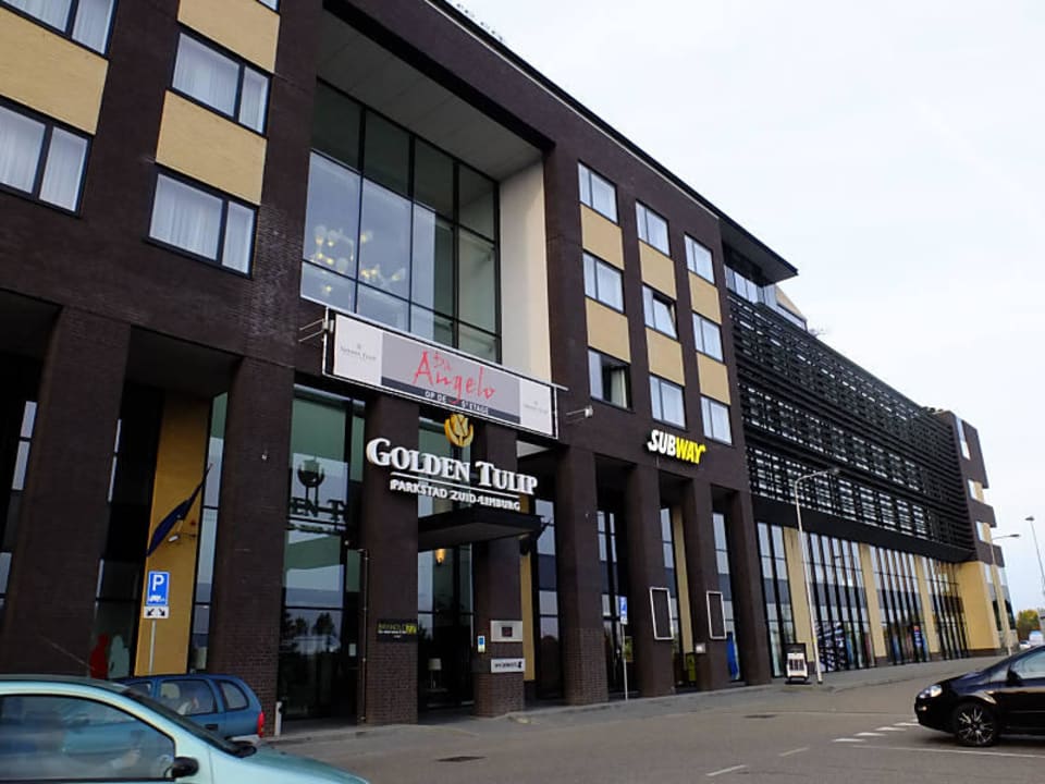 Der Eingang vom Hotel Fletcher Hotel-Restaurant Parkstad-Zuid Limburg