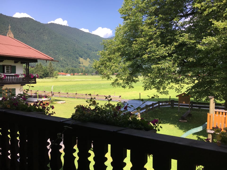 Ausblick Familien Bauernhof Berghammer