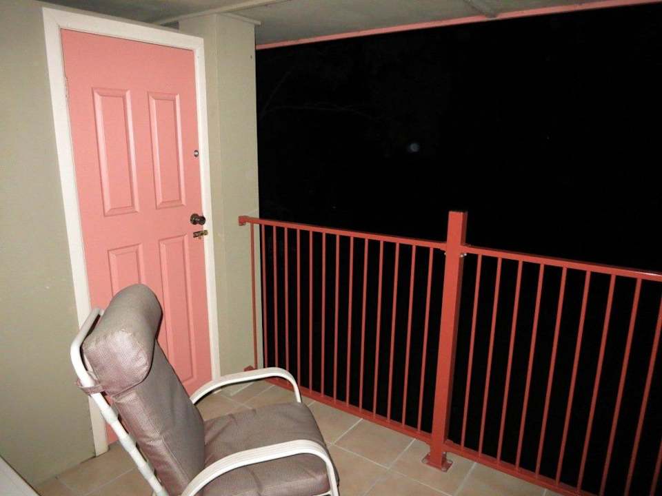 Balkon bei Nacht Motel Tweed River