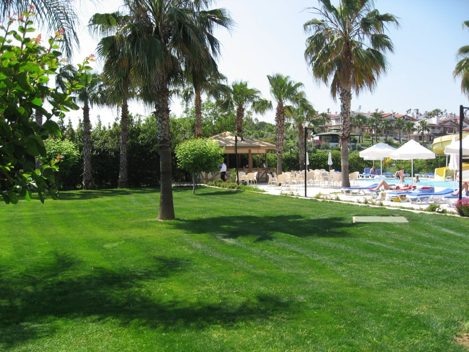 Blick vom Garten  Royal Atlantis Beach Hotel