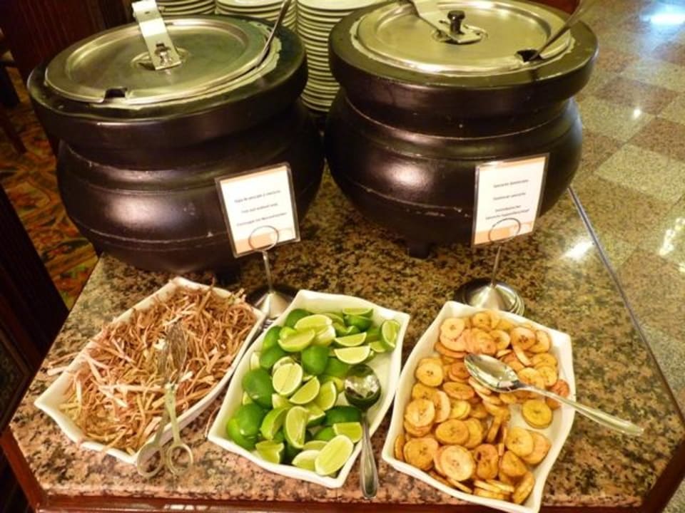 Abendessen, Suppenauswahl Hotel Riu Tequila